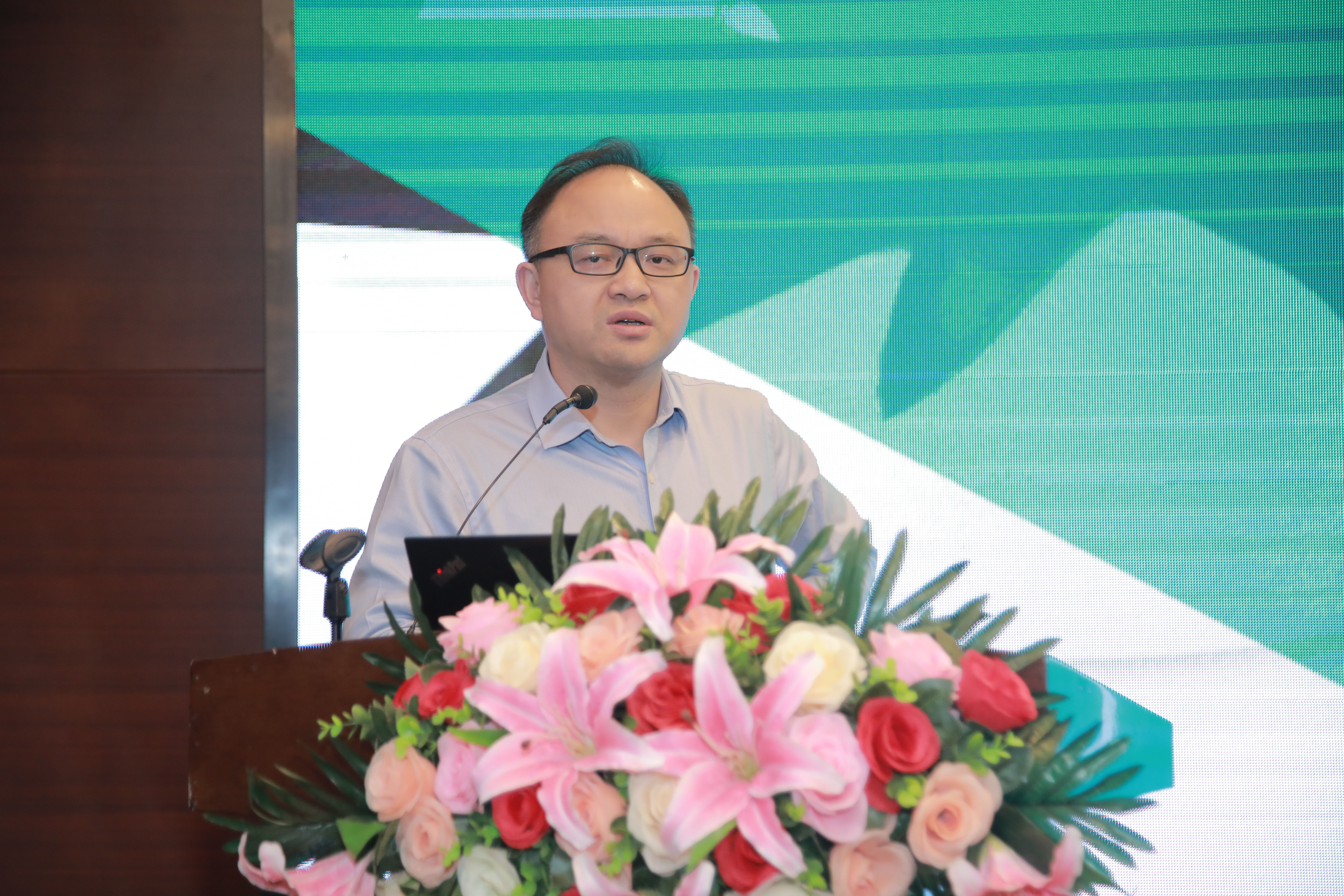 湖南省財(cái)政廳政府采購處副處長朱利平.JPG